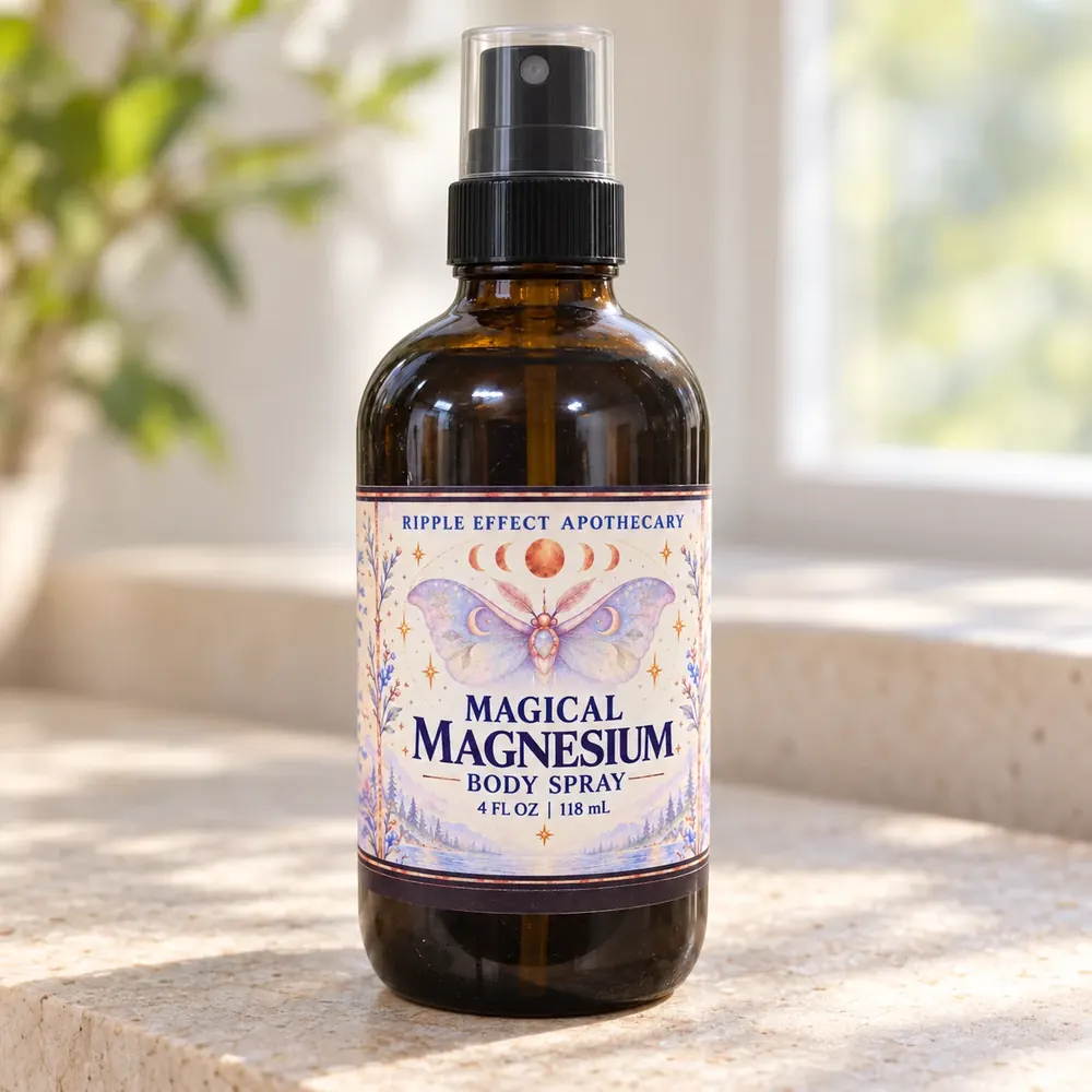 Magical Magnesium Body Spray 4 fl oz by the window