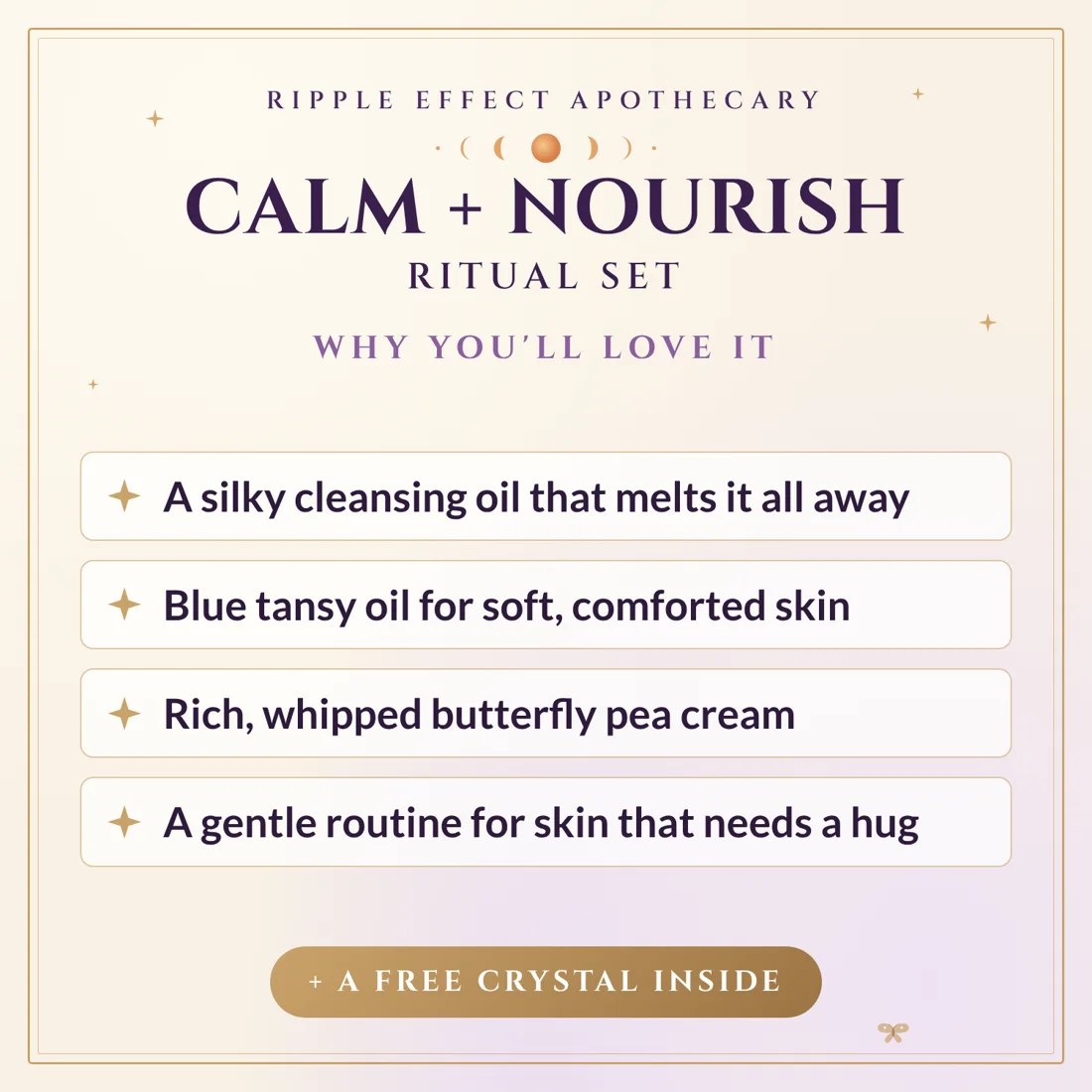 Why you'll love the Calm + Nourish Ritual Set