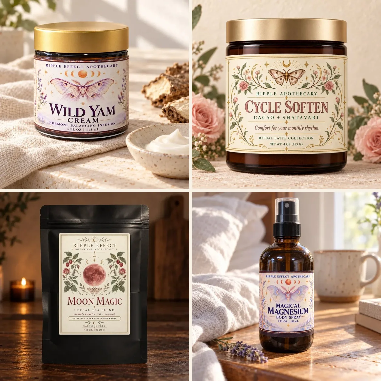 Moon Cycle Comfort Ritual Set