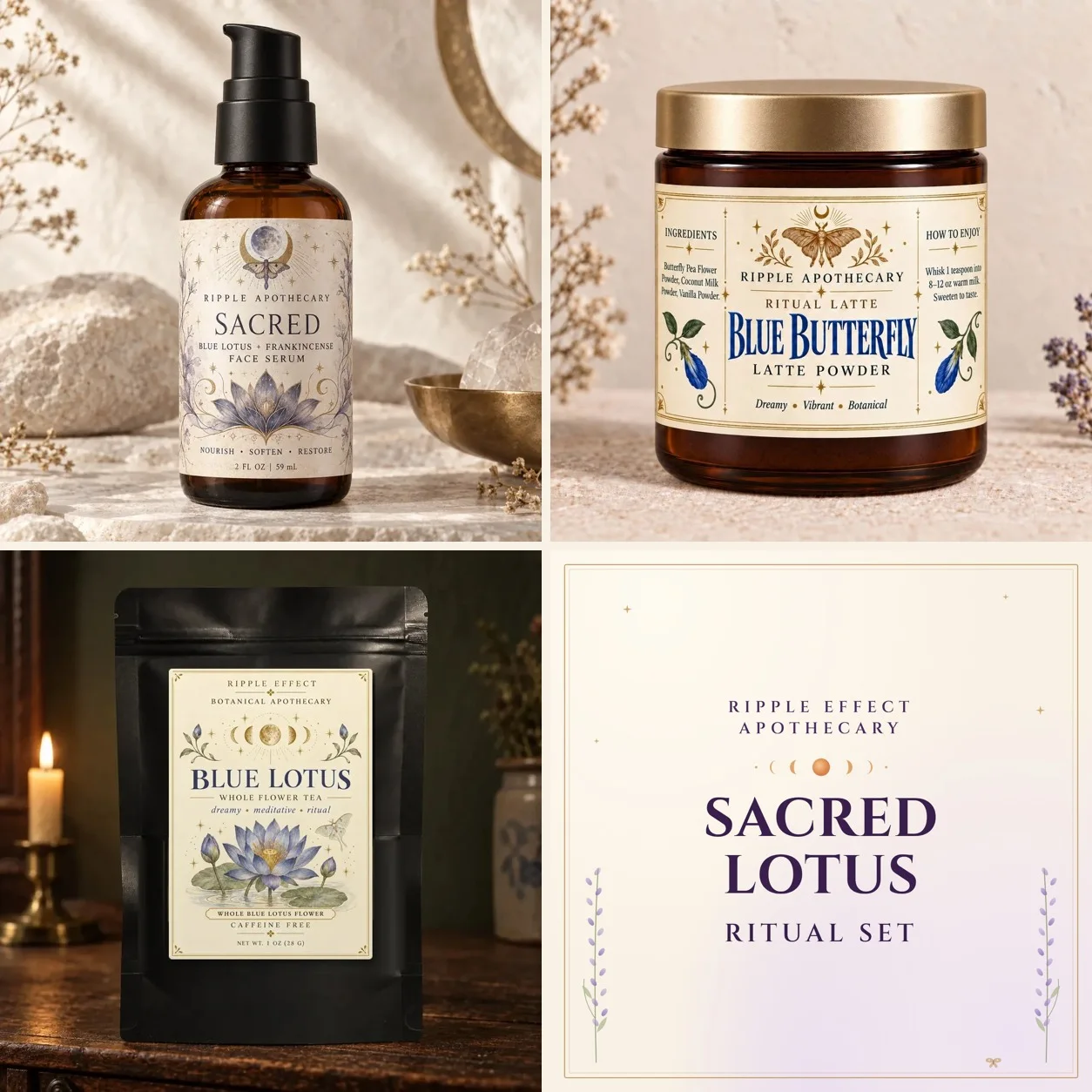 Sacred Lotus Ritual Set