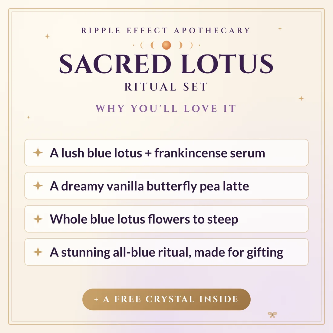 Why you'll love the Sacred Lotus Ritual Set