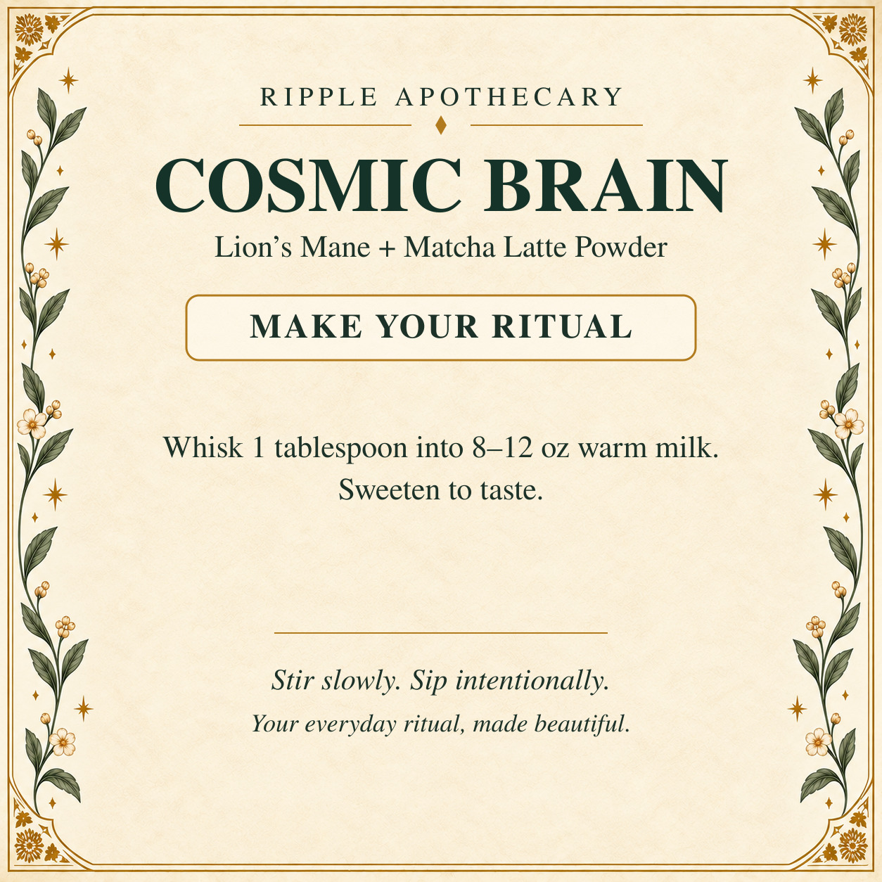 COSMIC BRAIN ritual