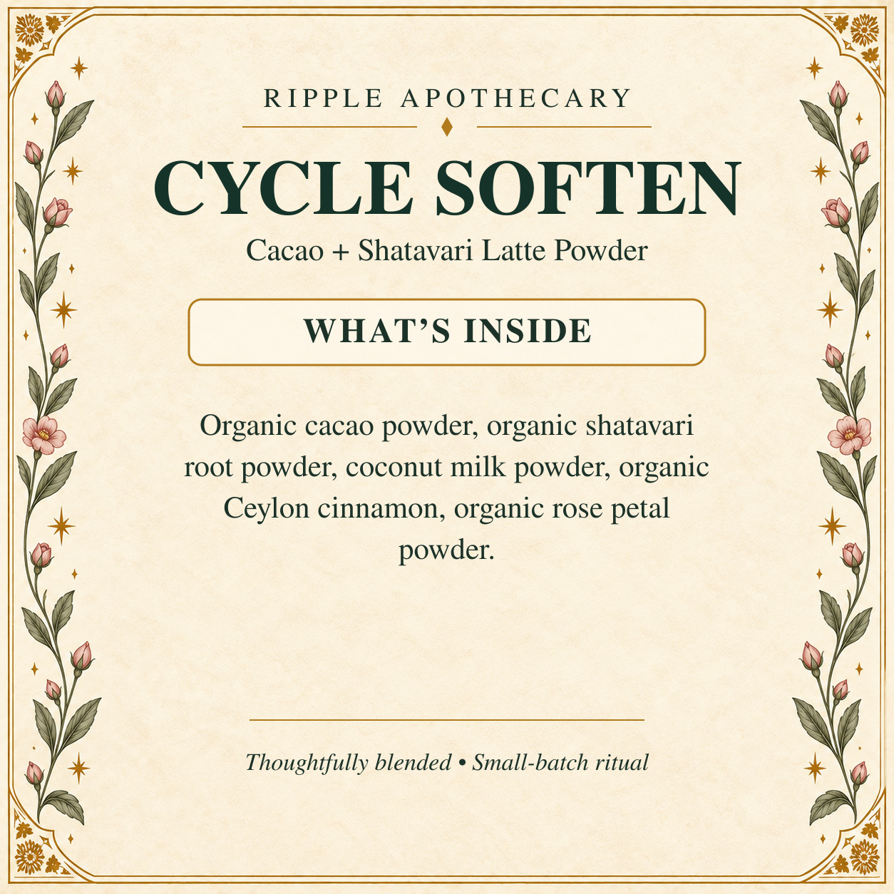 CYCLE SOFTEN ingredients