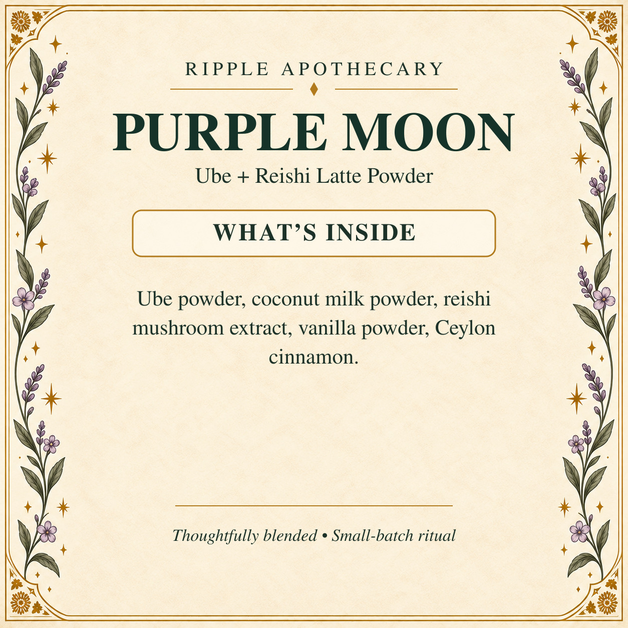PURPLE MOON ingredients