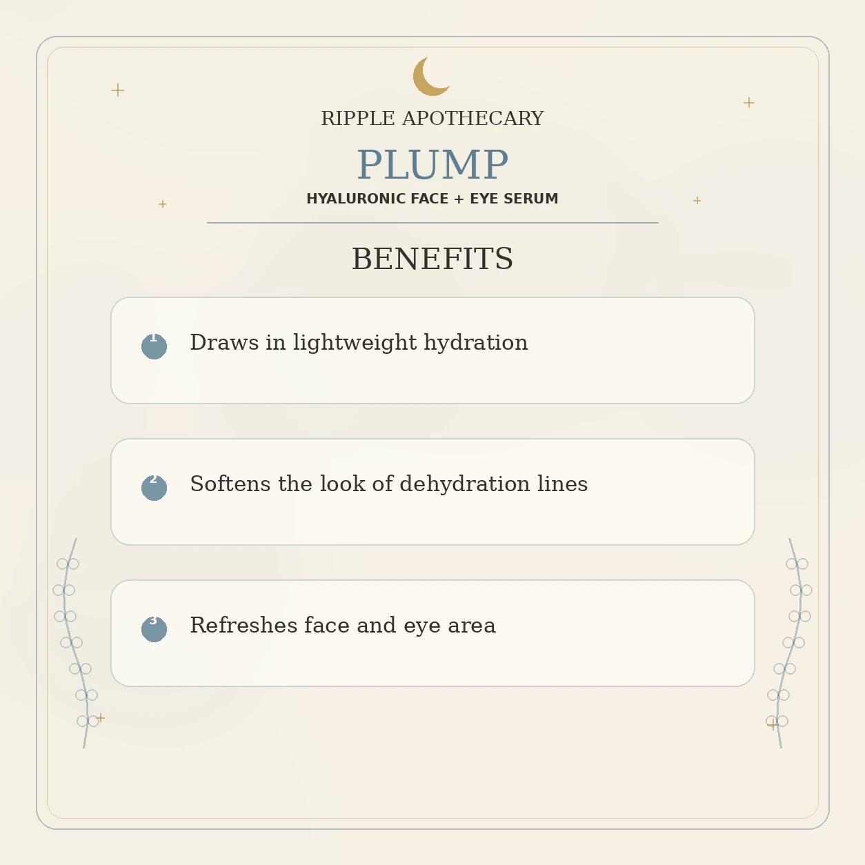 PLUMP benefits