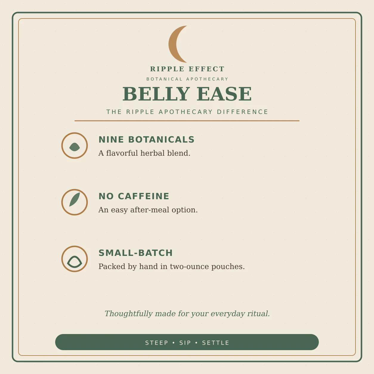 Belly Ease details