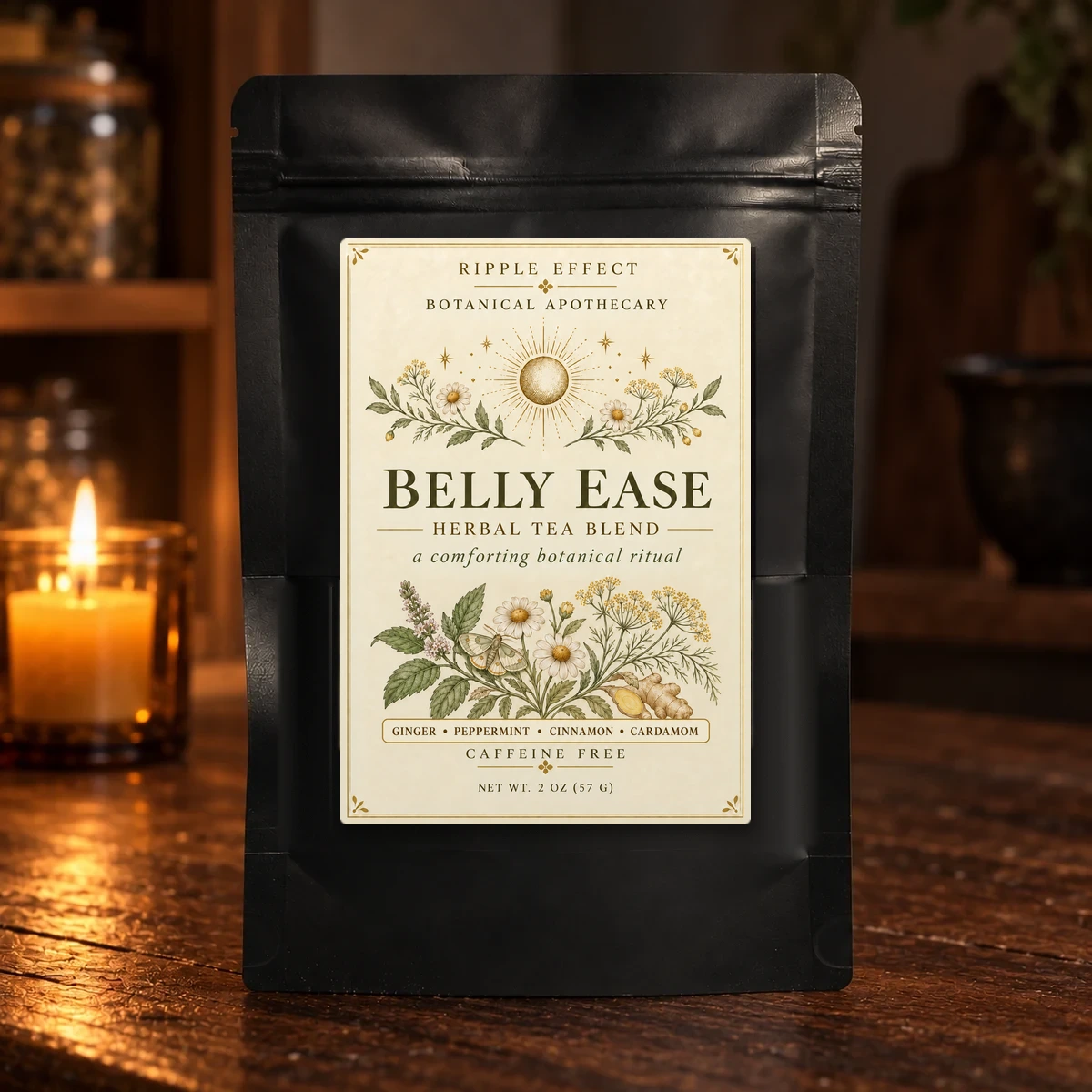 Belly Ease tea pouch
