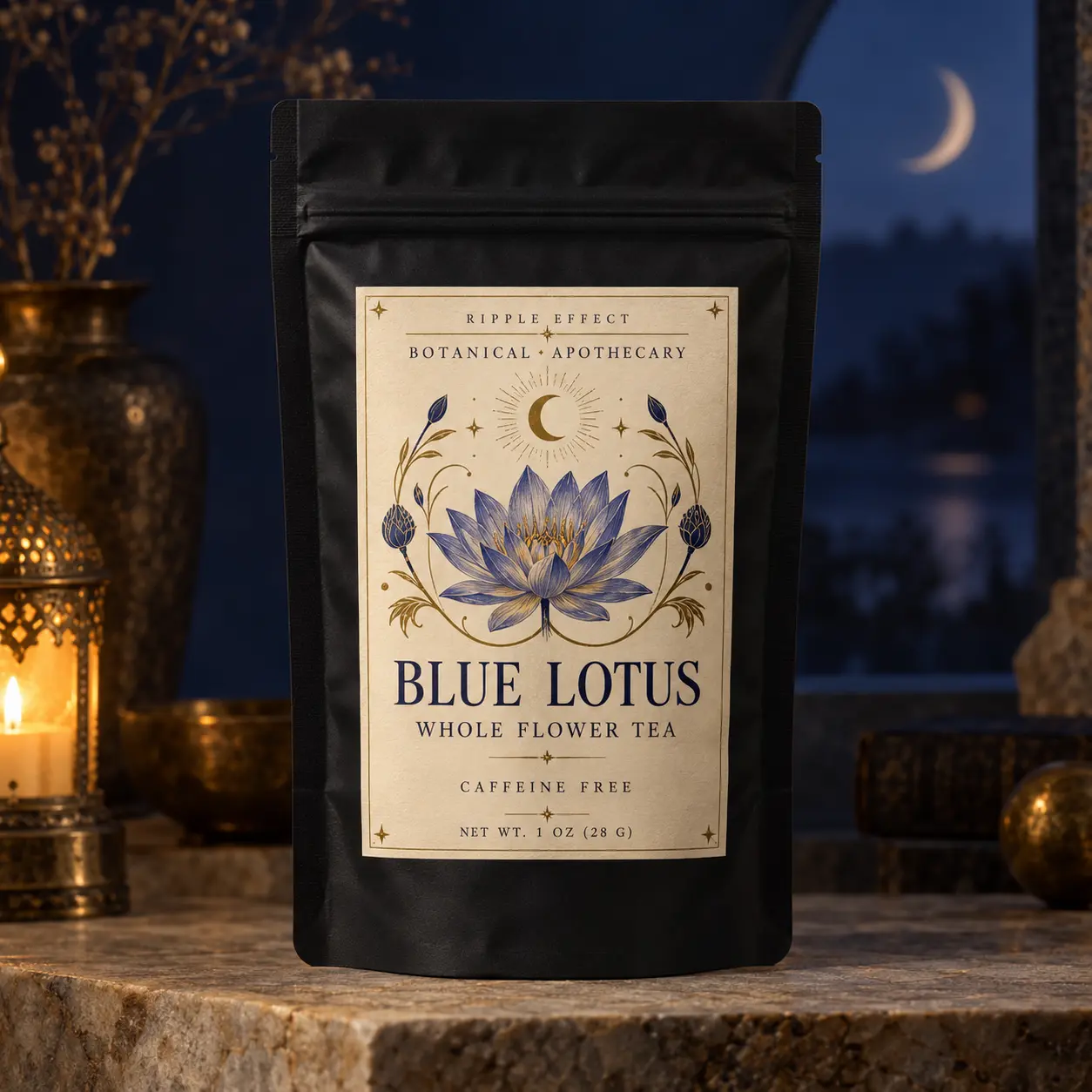 Blue Lotus whole flower tea