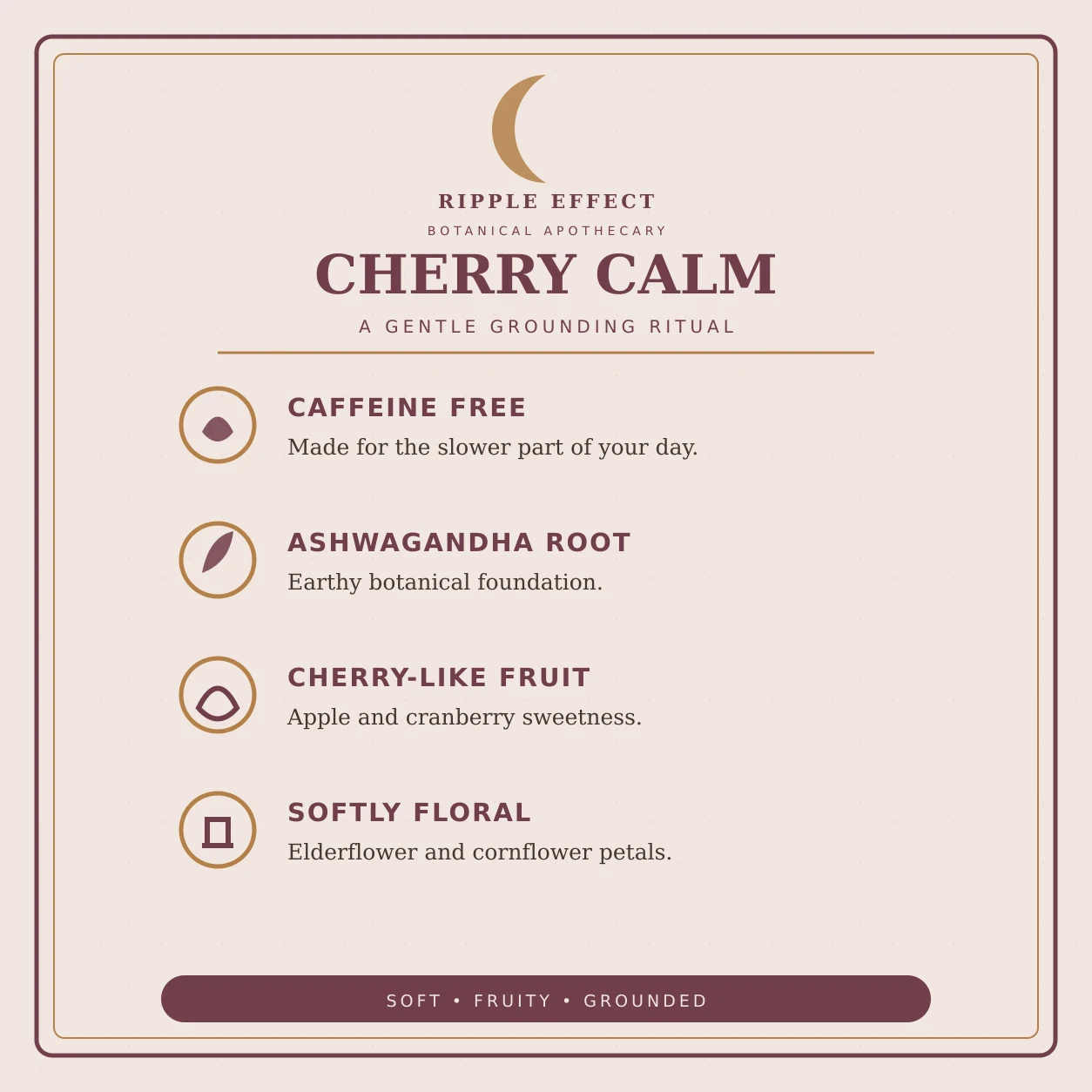 Cherry Calm benefits