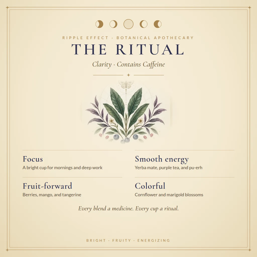 Clarity tea ritual and benefits