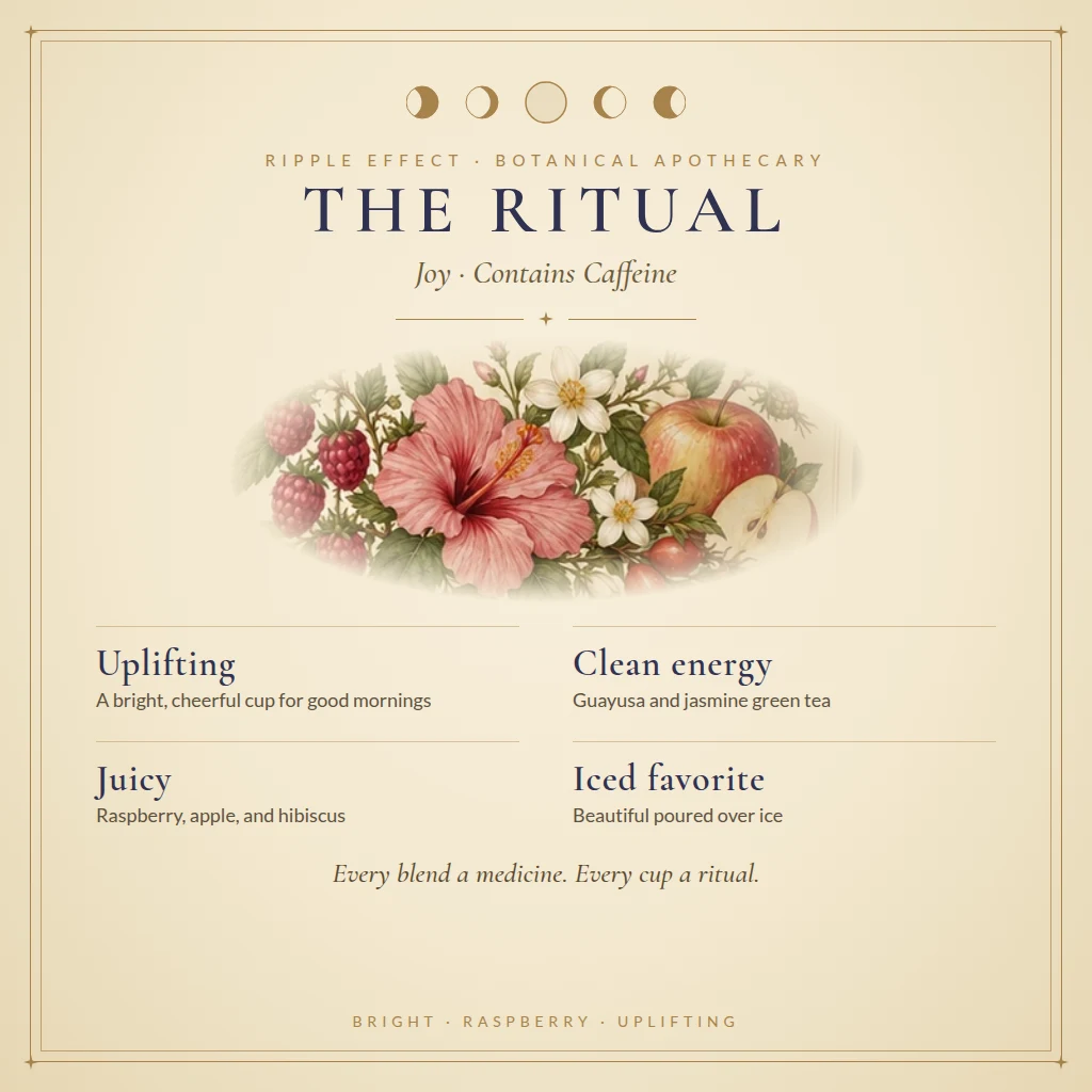 Joy tea ritual and benefits