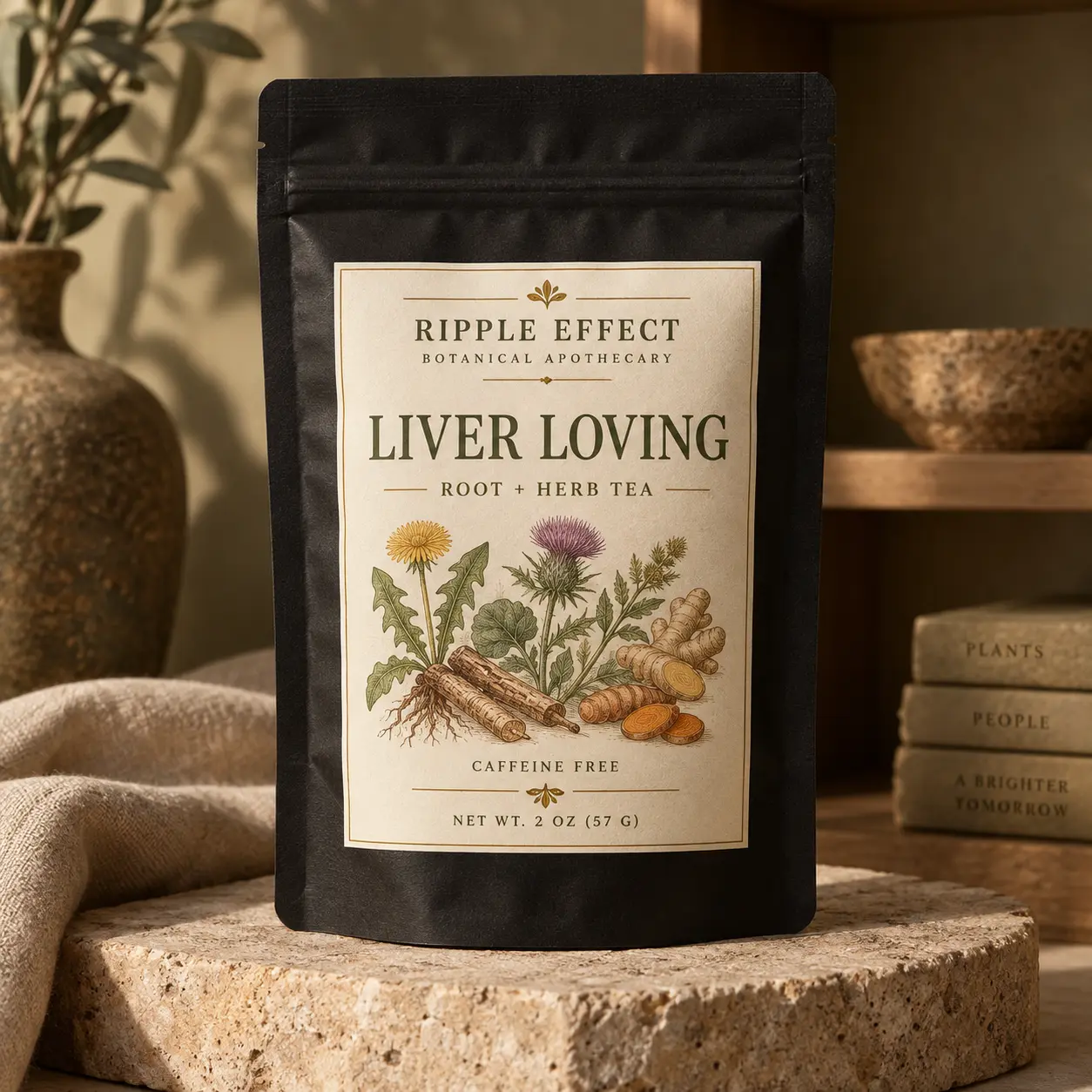 Liver Loving loose leaf herbal tea