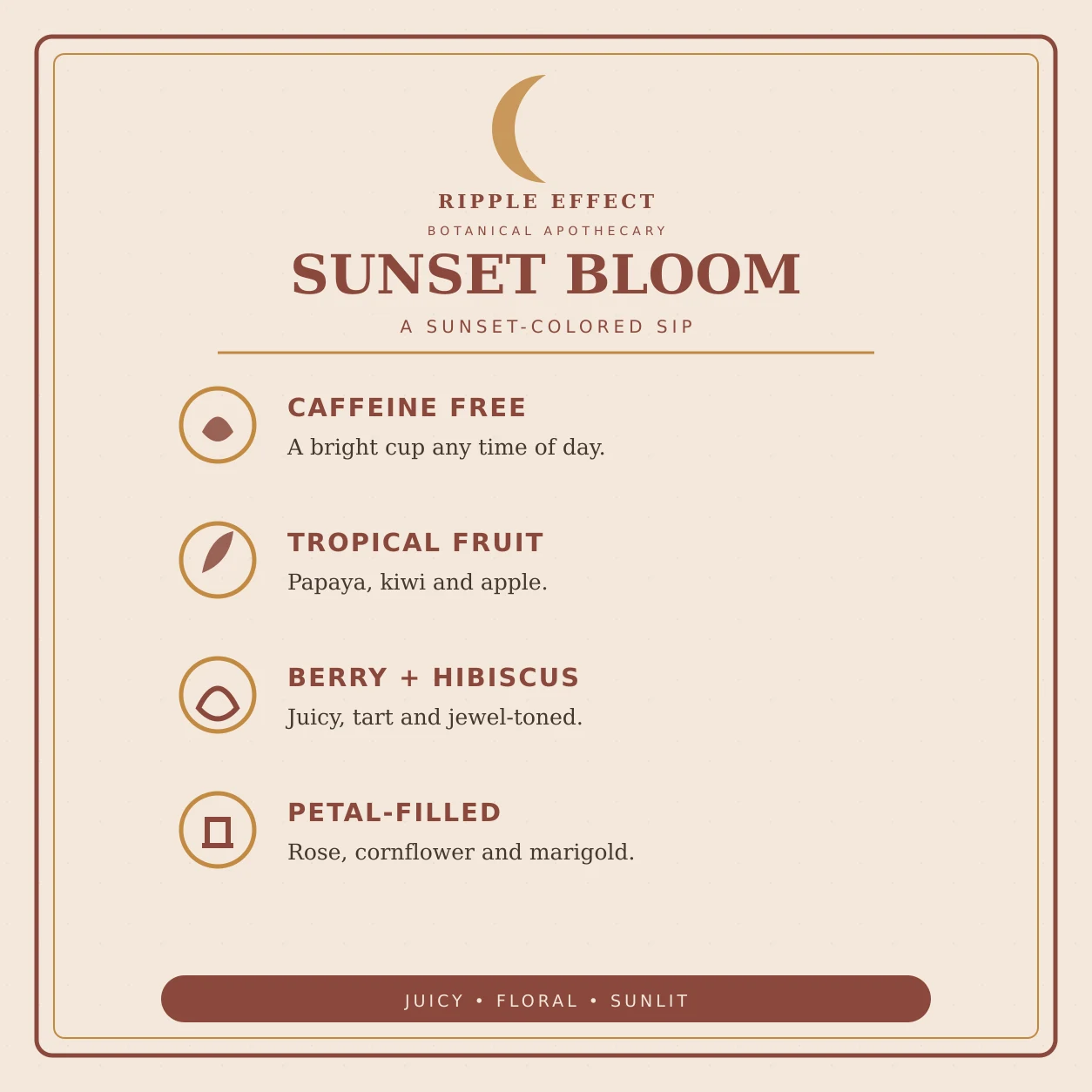 Sunset Bloom benefits