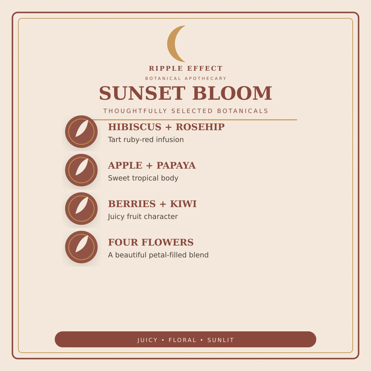 Sunset Bloom ingredients
